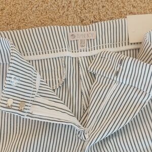 Striped Blue and White Pants